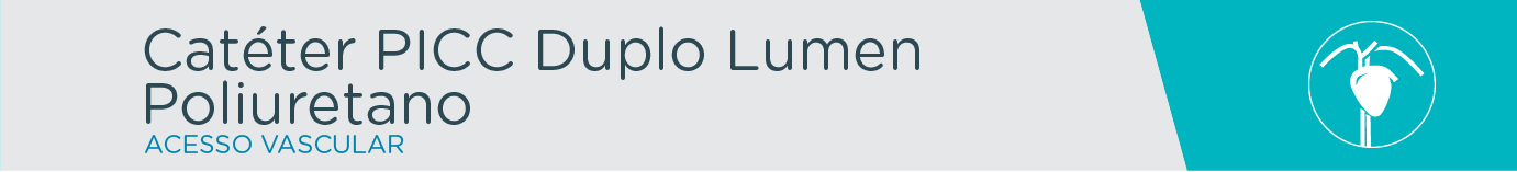 Cateter-PICC-Duplo-Lumen-Poliuretano-Blenta